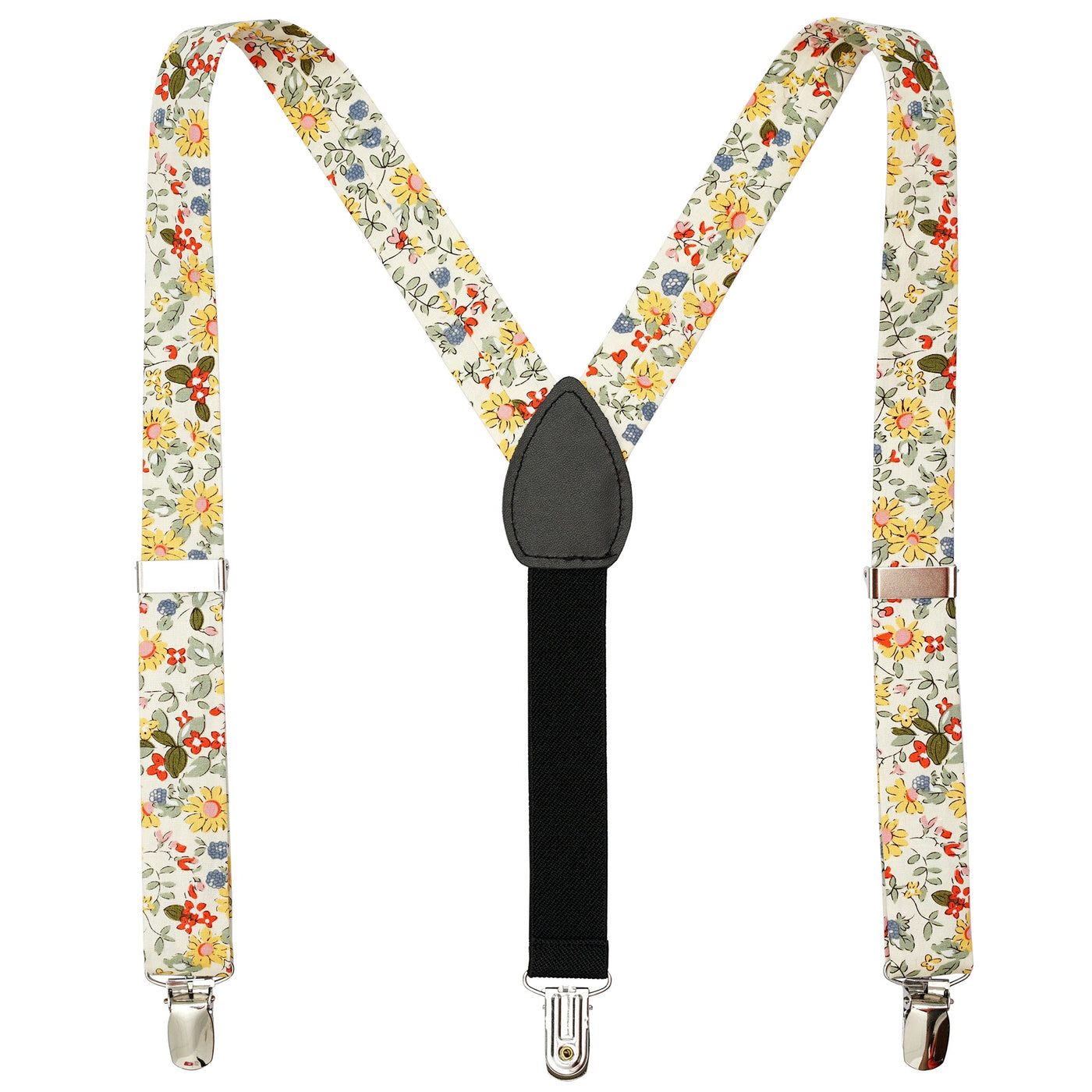 beige-yellow-floral-suspenders-for-kids-and-adults