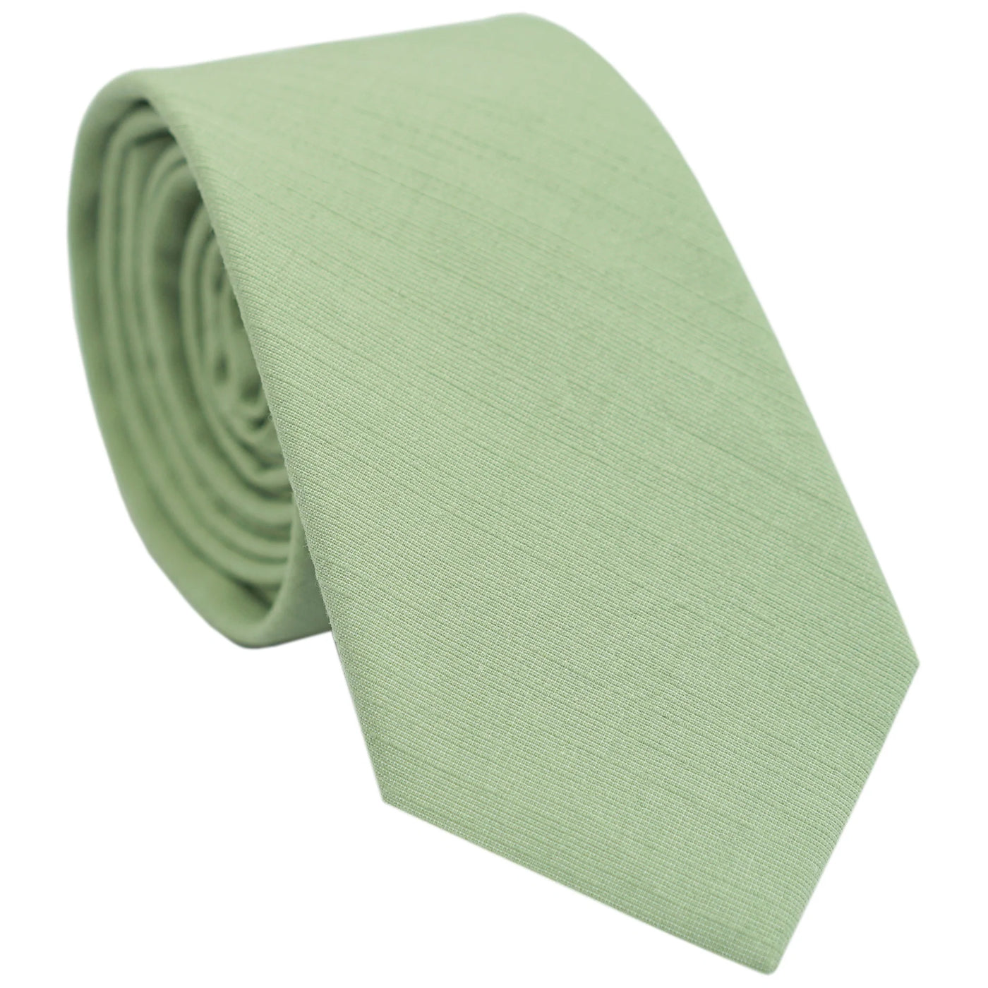 dusty-sage-skinny-cotton-necktie