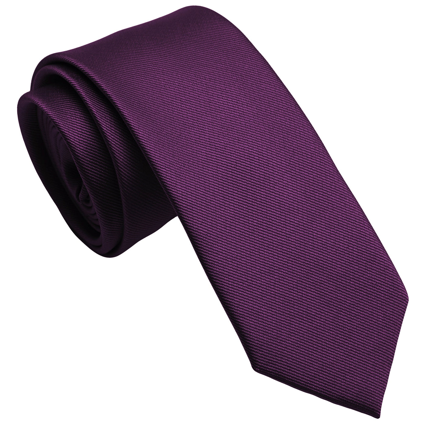 eggplant-skinny-solid-necktie