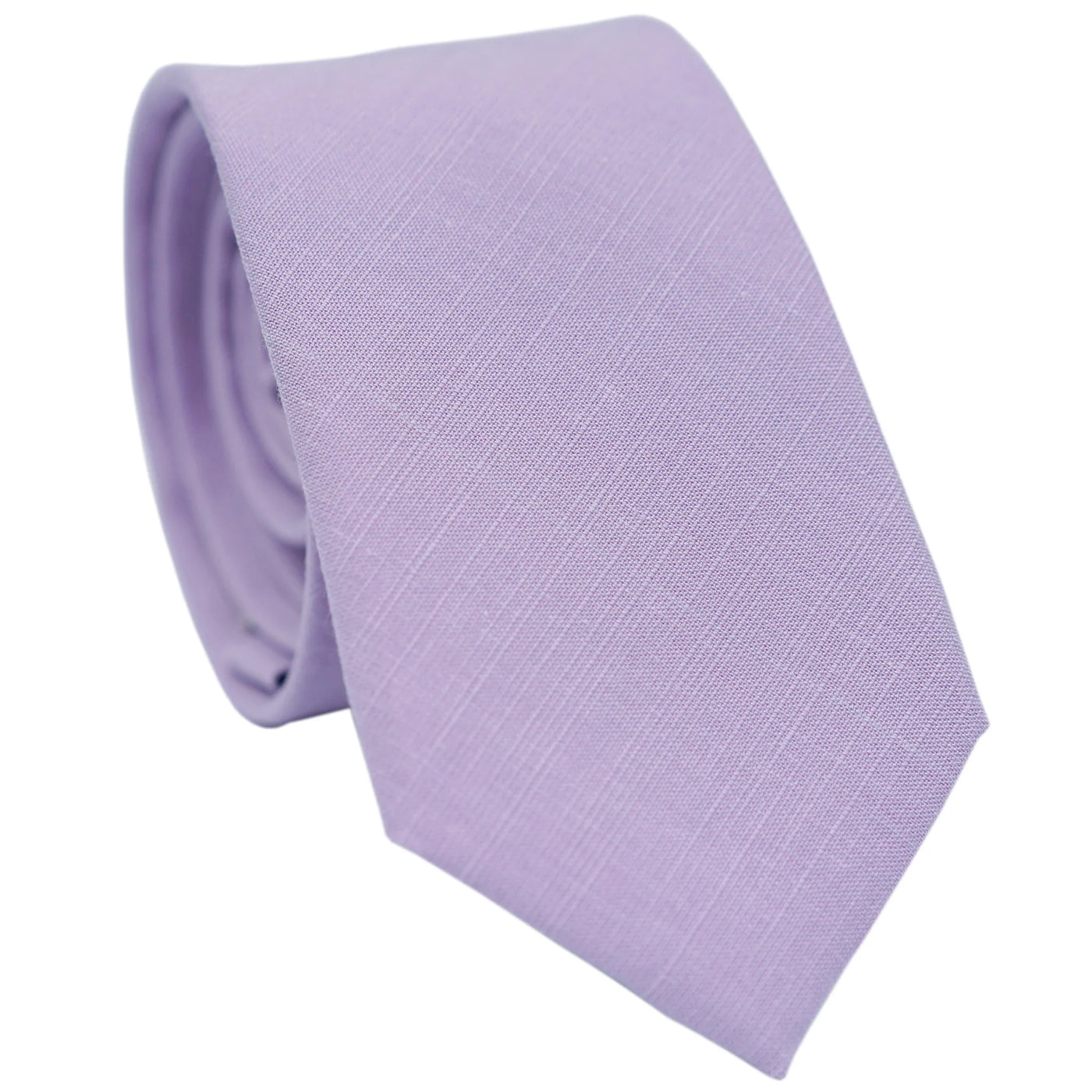 lavender-skinny-cotton-necktie