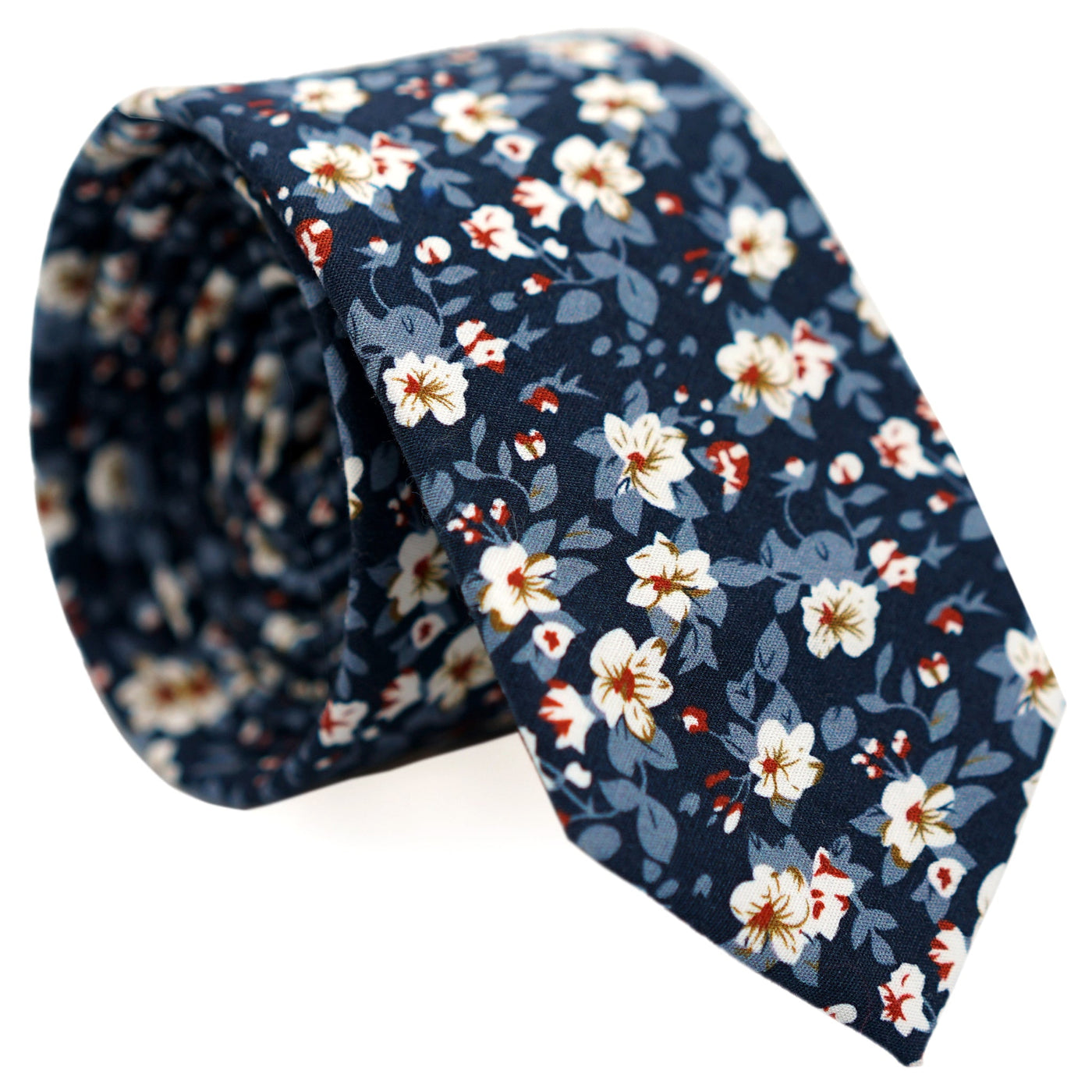 navy-daisy-skinny-floral-cotton-necktie