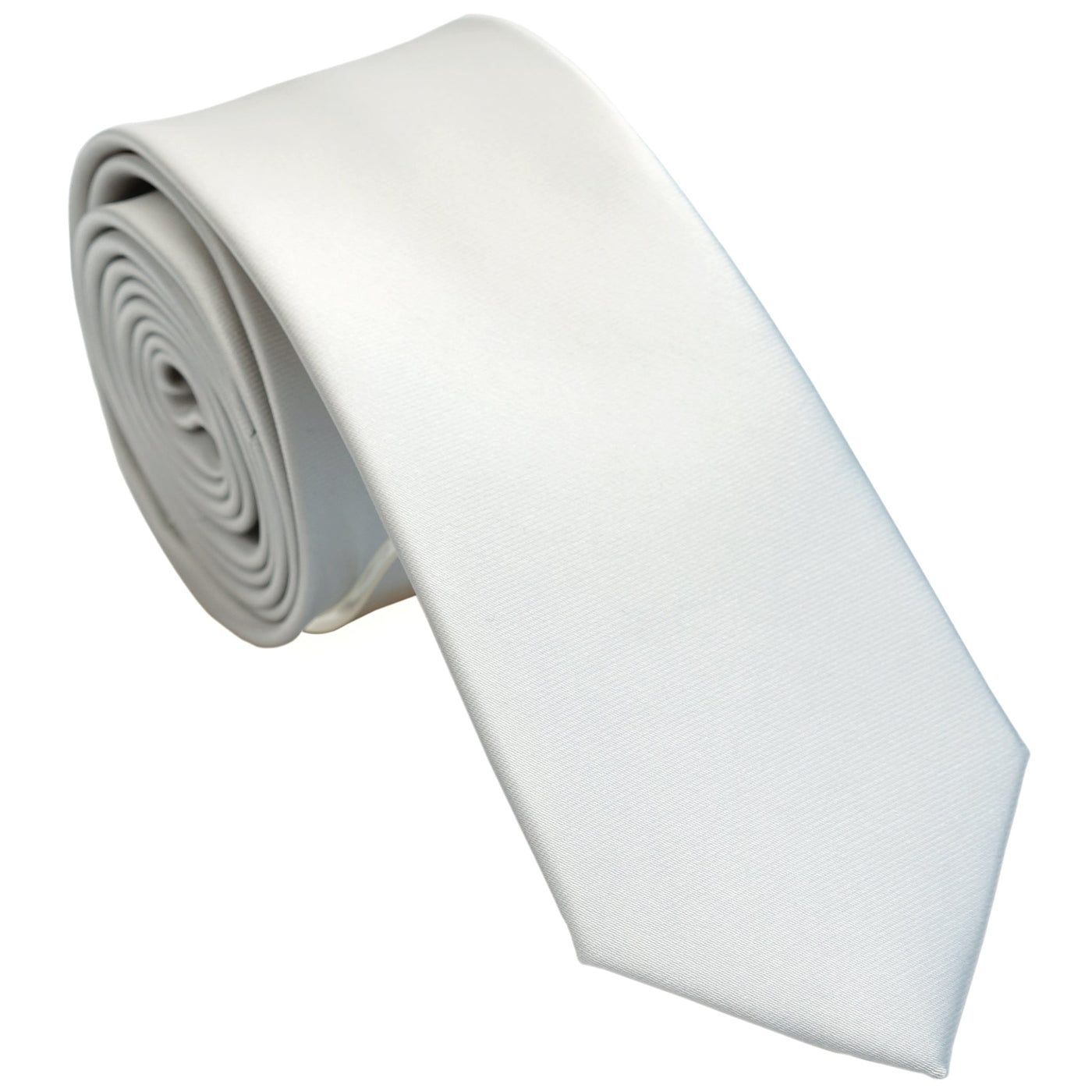 silver-gray-skinny-solid-necktie