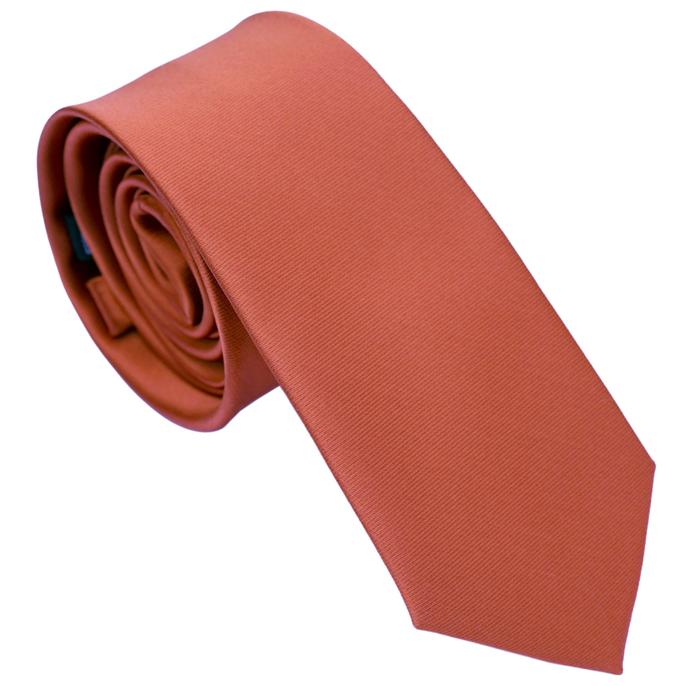 terracotta-skinny-solid-necktie